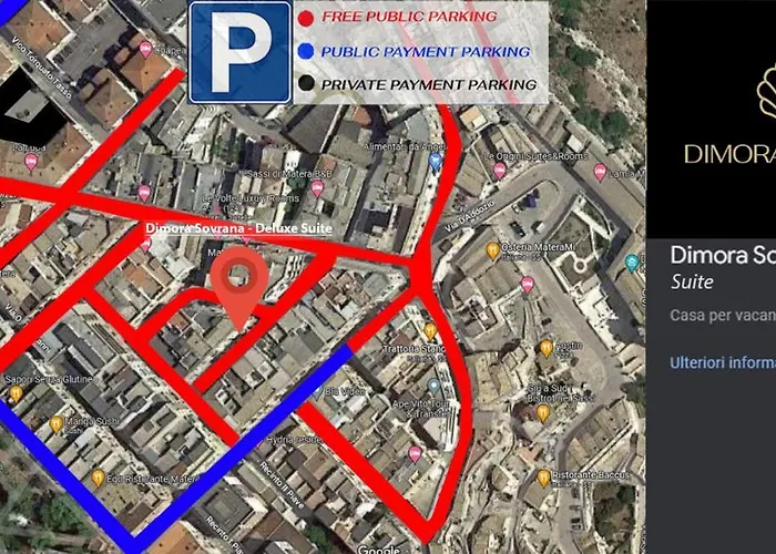 Sassi Di Dimora Sovrana Hébergement de vacances Matera